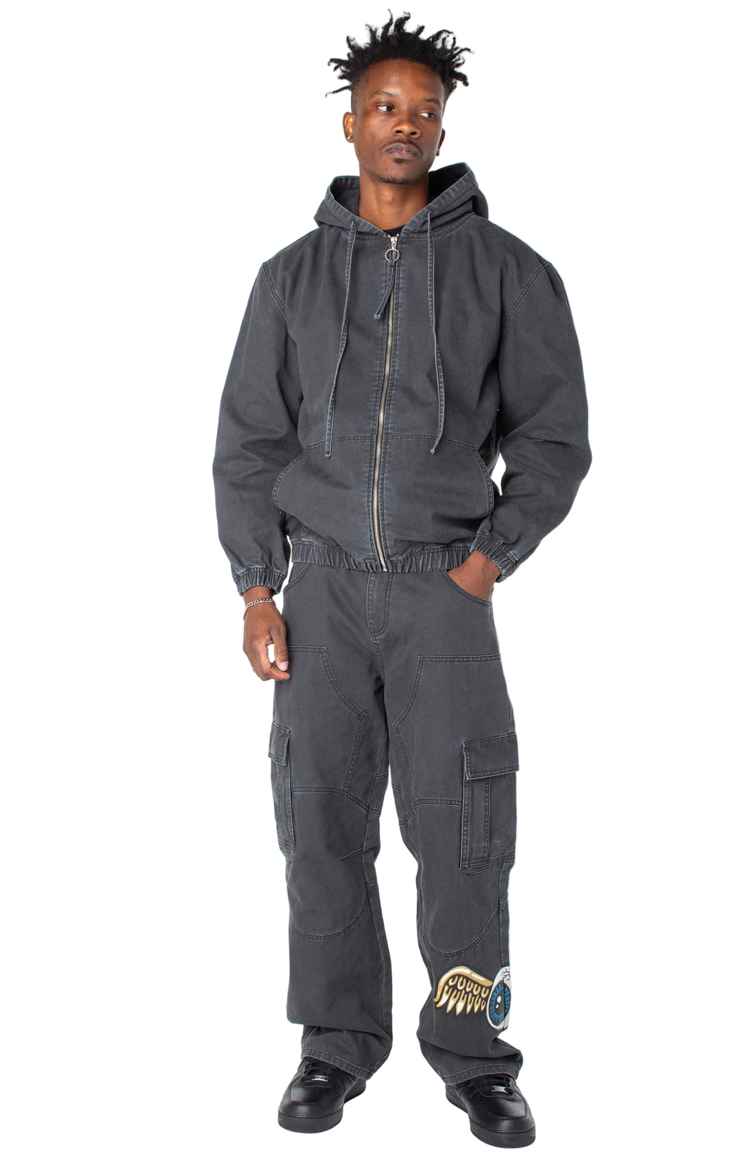 Men's The Invaders Hoodie - Black — image 7