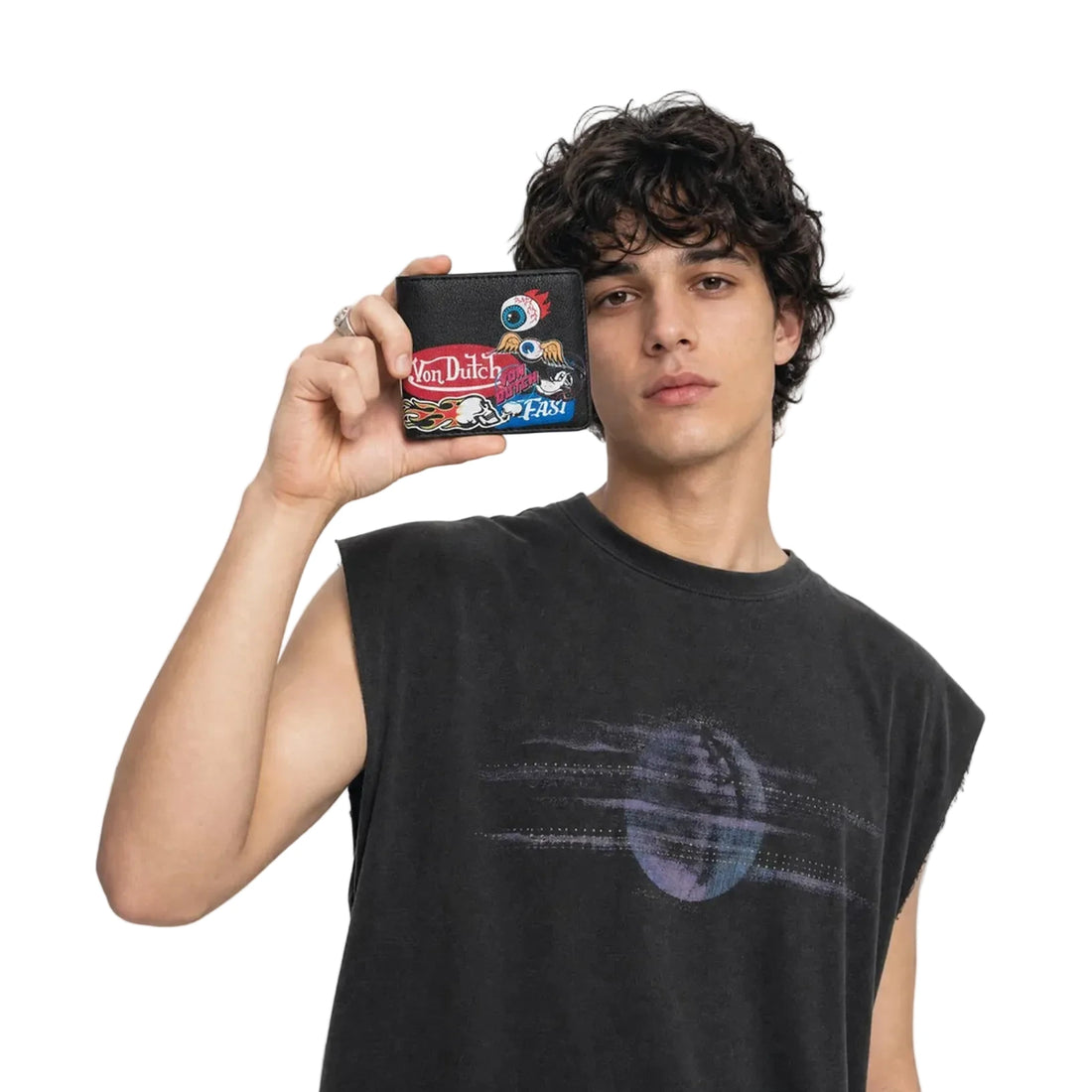 Multi-Flying Eye Bi-fold Wallet