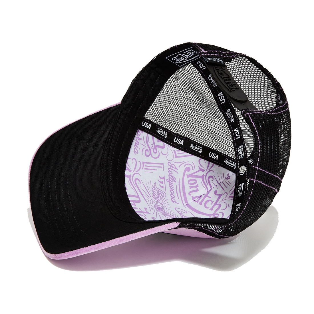 Plum Dust Velvet Trucker Hat — image 5