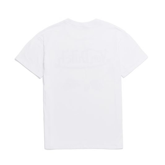 White Vintage Washed Flying Eye Tee