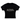 Von Dutch Black and Clear Classic Rhinestone Baby Tee