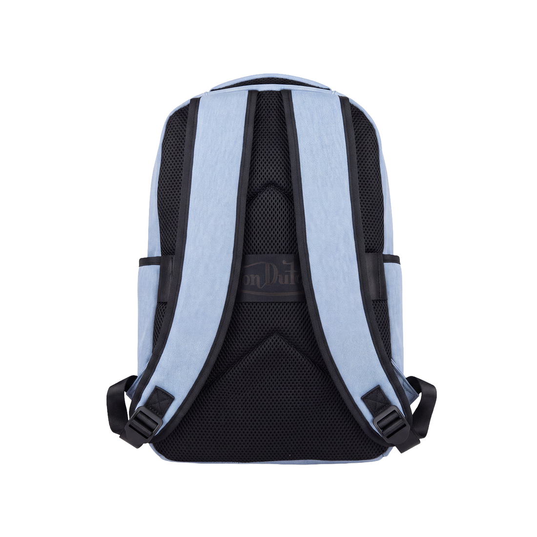 Medium Sized Denim Multi-Patch Backpack — image 2