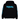 Von Dutch Blue Glitter on Black Hoodie