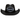 Black and White Von Dutch 'Vintage Ranch' Cowboy Hat