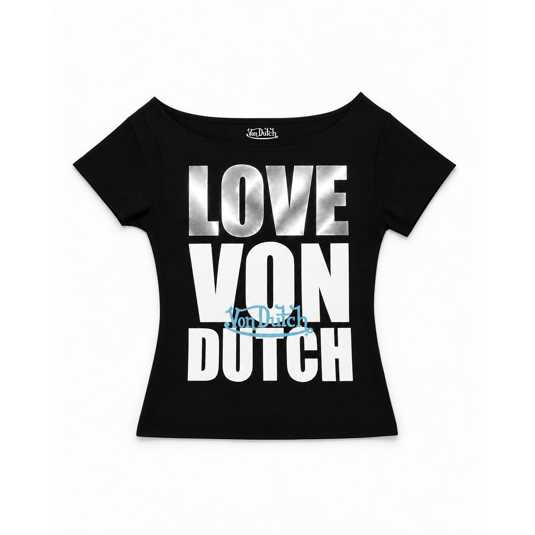 LOVE VD OFF THE SHOULDER TEE — image 1