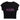 Black and Pink Classic Rhinestone Baby Tee
