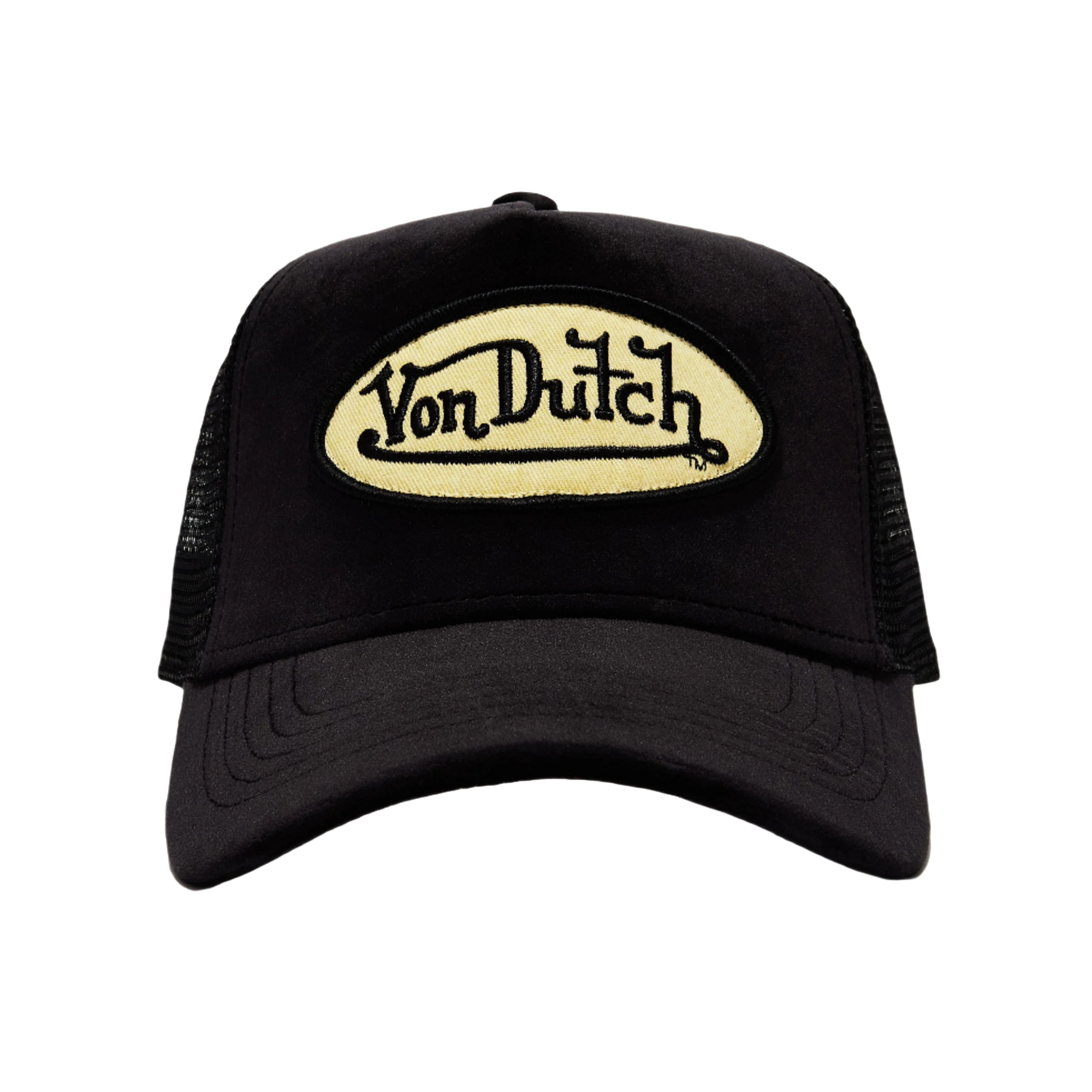 Dutch Trucker Cap Black Von Dutch Cap Black Velvet Trucker – Von Dutch