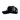 Von Dutch Black and White Curved Terry Logo Trucker Hat