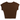 Brown and Pink Retro Rhinestone Baby Tee
