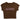 Brown and Pink Retro Rhinestone Baby Tee