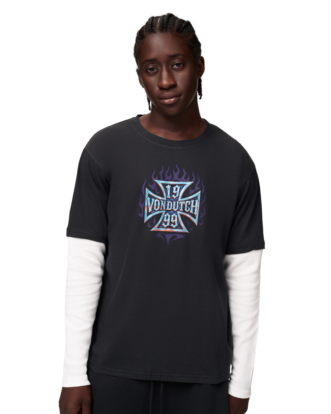 CHOPPER FLAMES - THERMAL LONG SLEEVE — image 2
