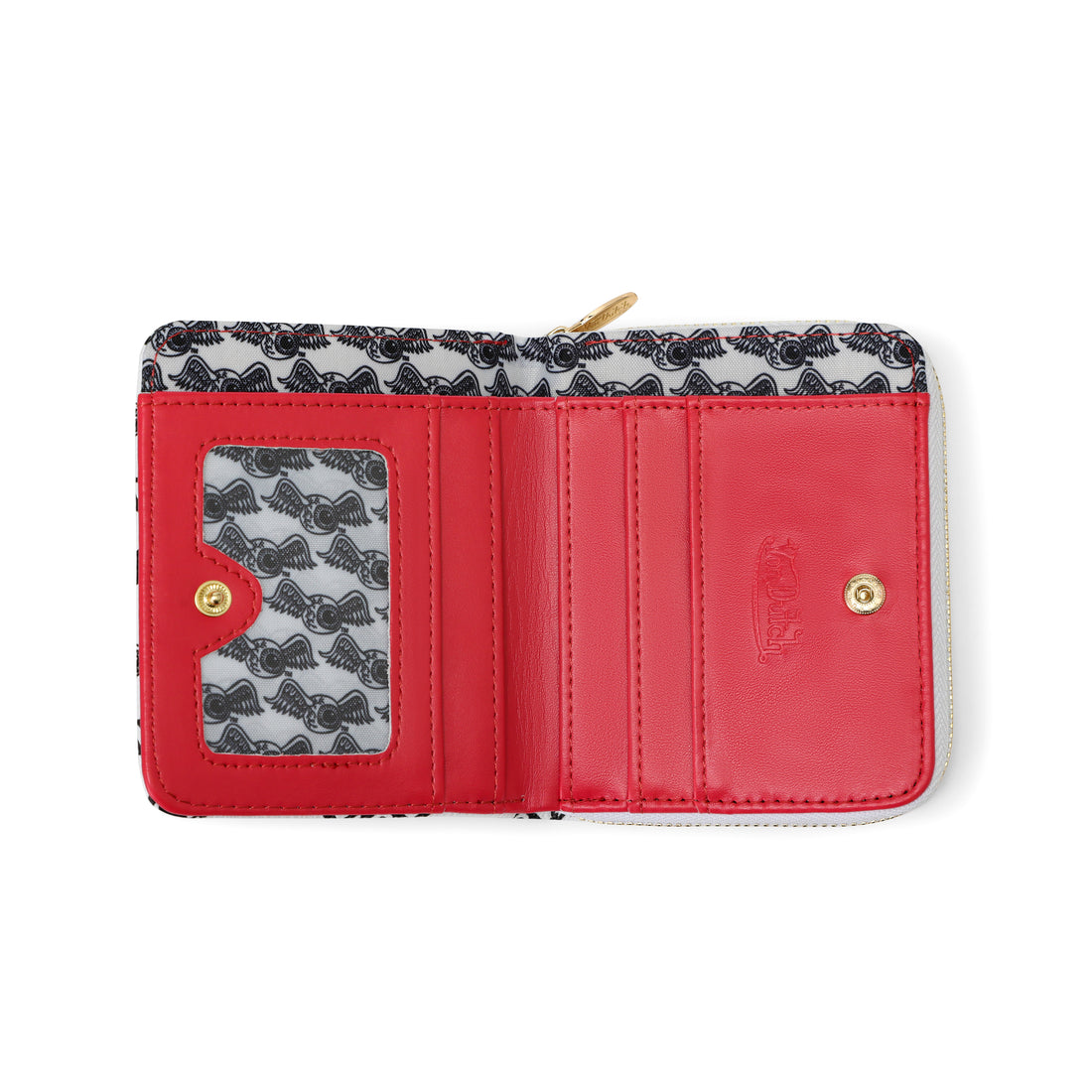 Monogram Zip-Up Wallet - Cream — image 3