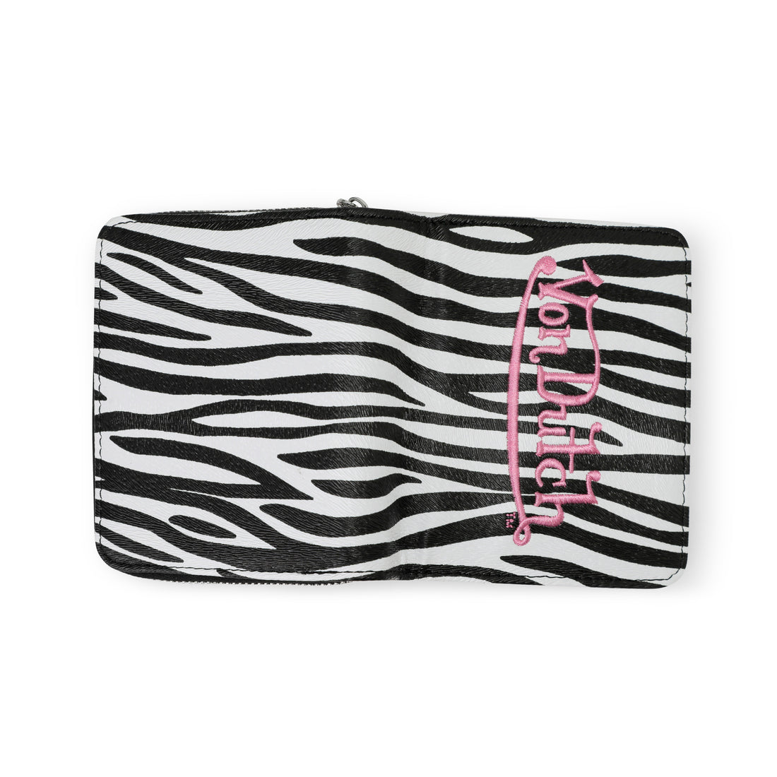 Zebra Zip-Up Wallet - Pink — image 6