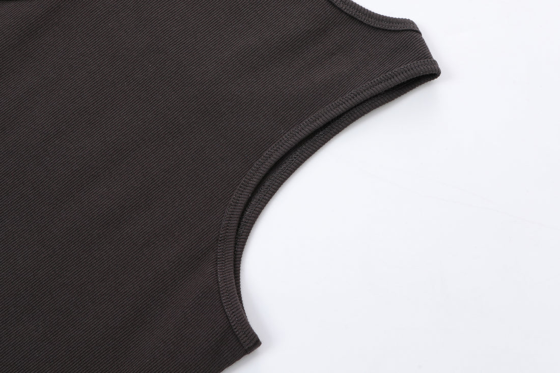 Von Dutch x iii Points Tank Top - Black
