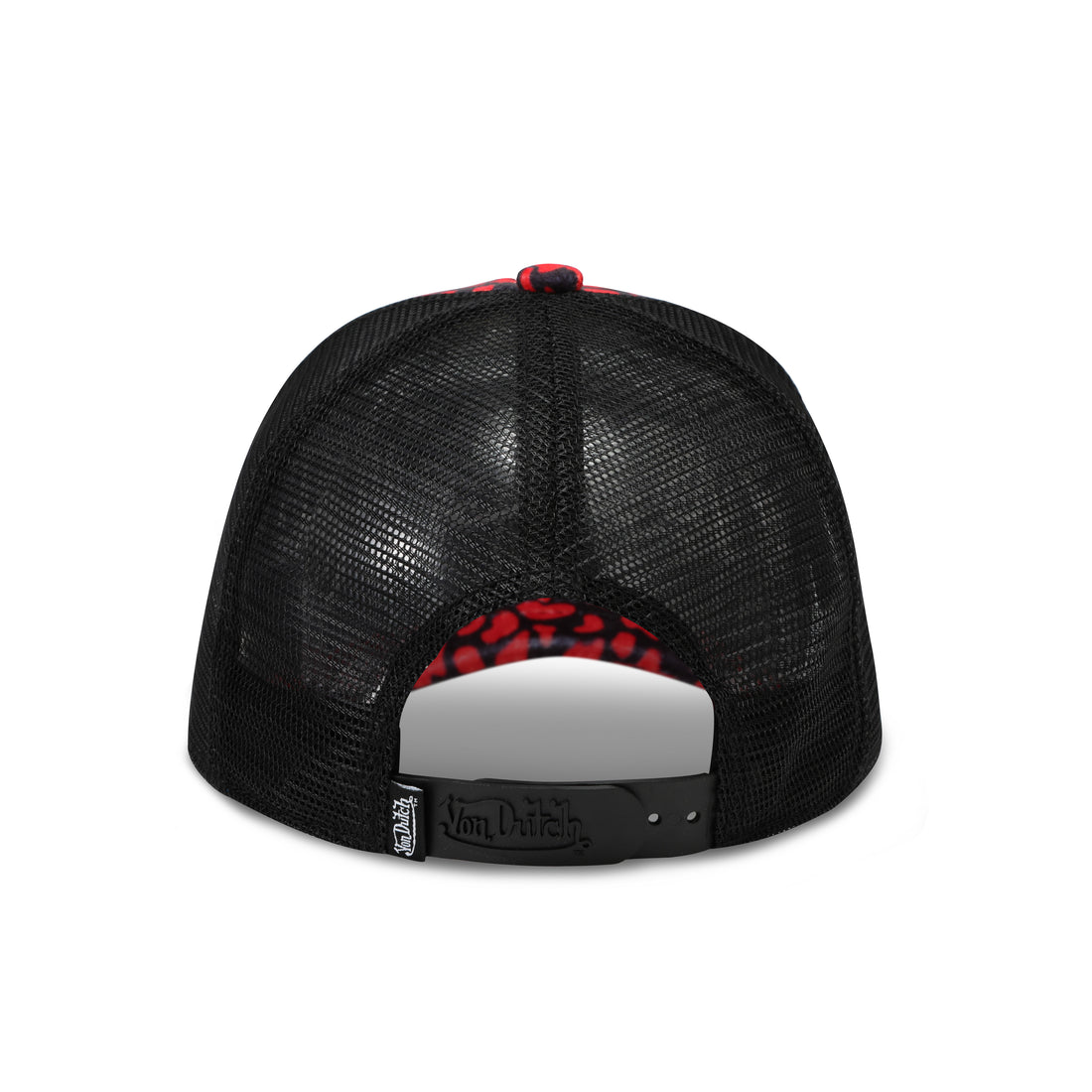 Red Cheetah Velvet Trucker Hat