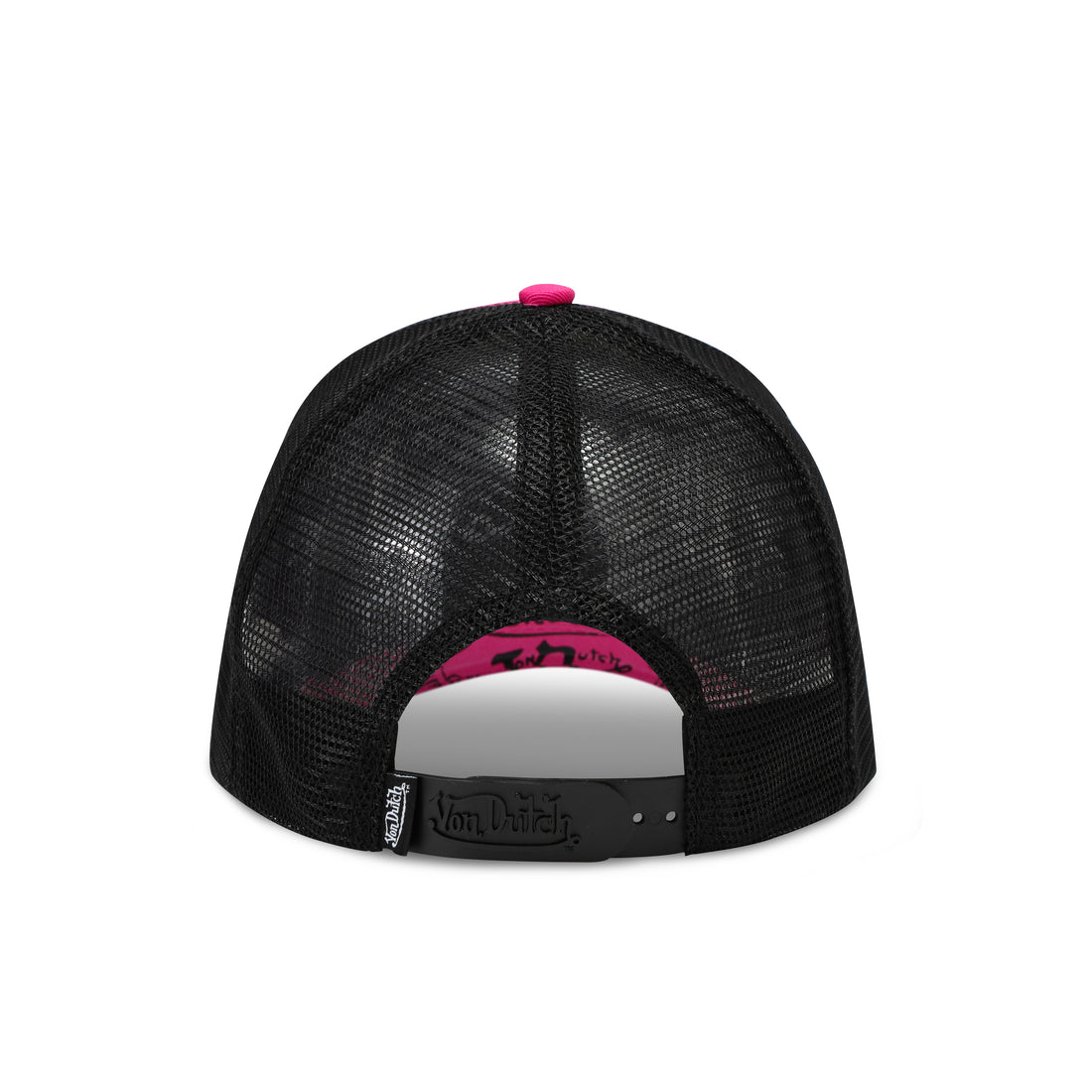 Logo Stamp Trucker Hat - Pink and Black