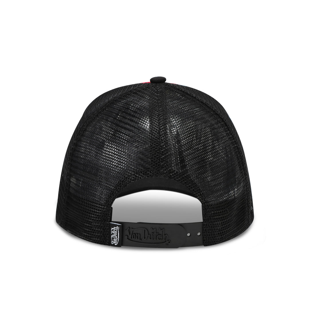 Polka Dot Trucker Hat - Cherry