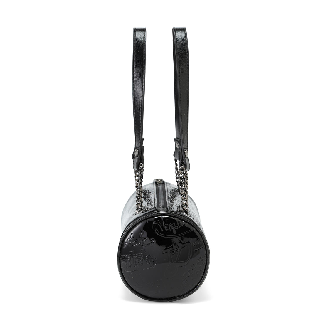 Barrel Bag - All Over Print Black Metallic — image 4