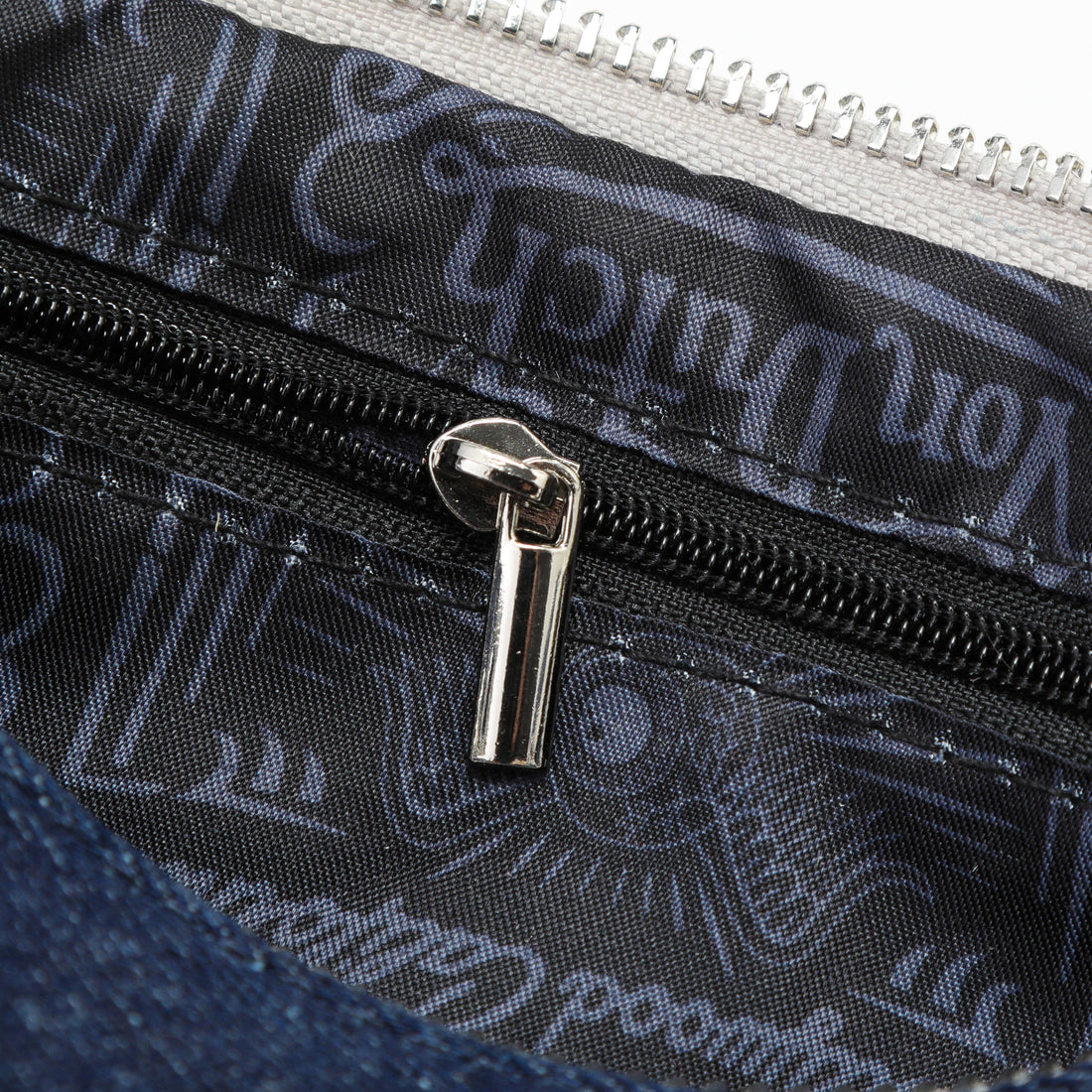 Barrel Bag - Long Barrel Indigo Denim — image 8