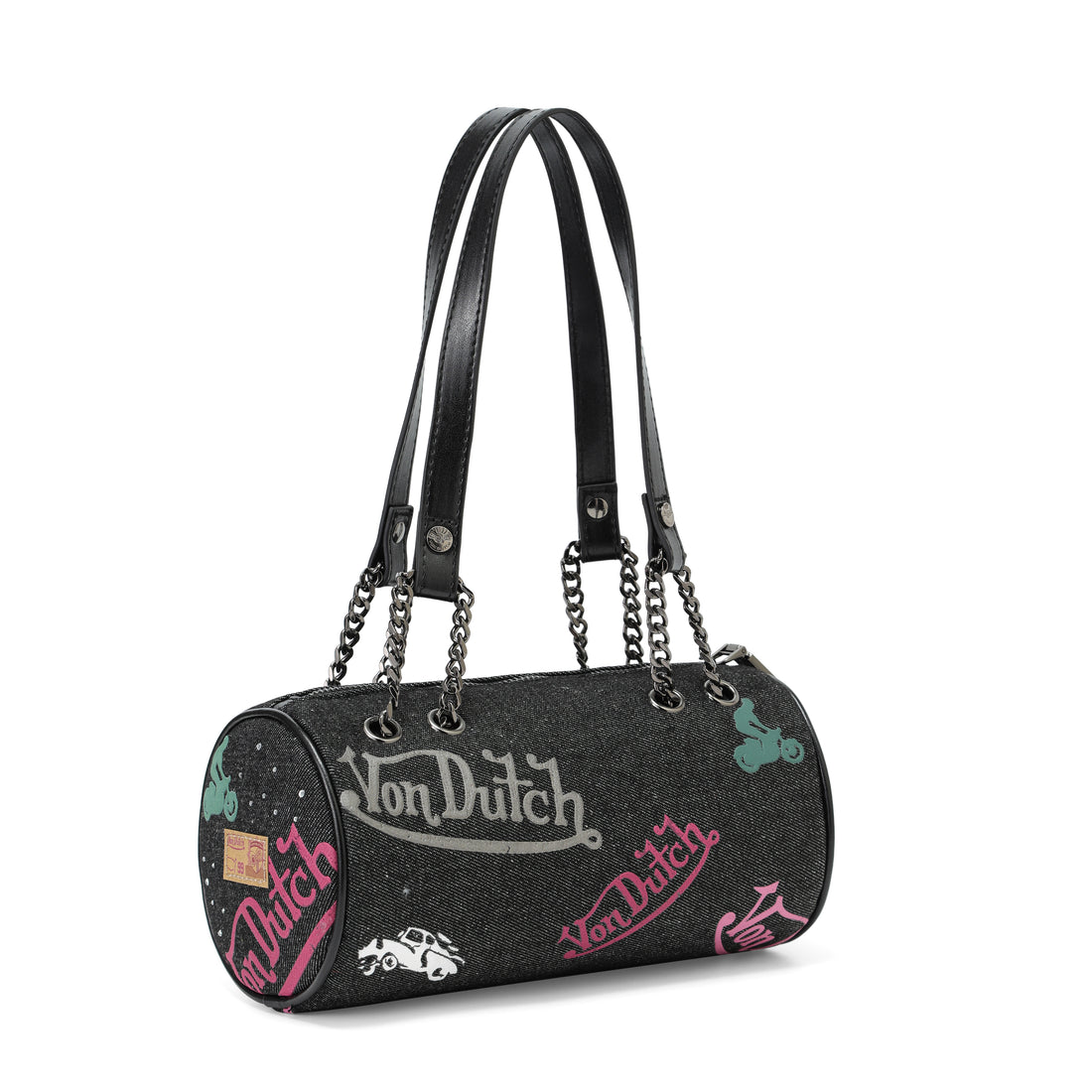 Barrel Bag - Long Barrel Dark Denim — image 5