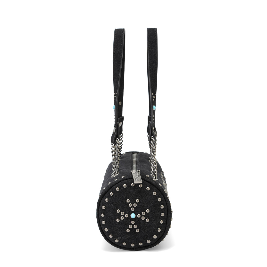 Barrel Bag - Black Studded Long Barrel — image 7