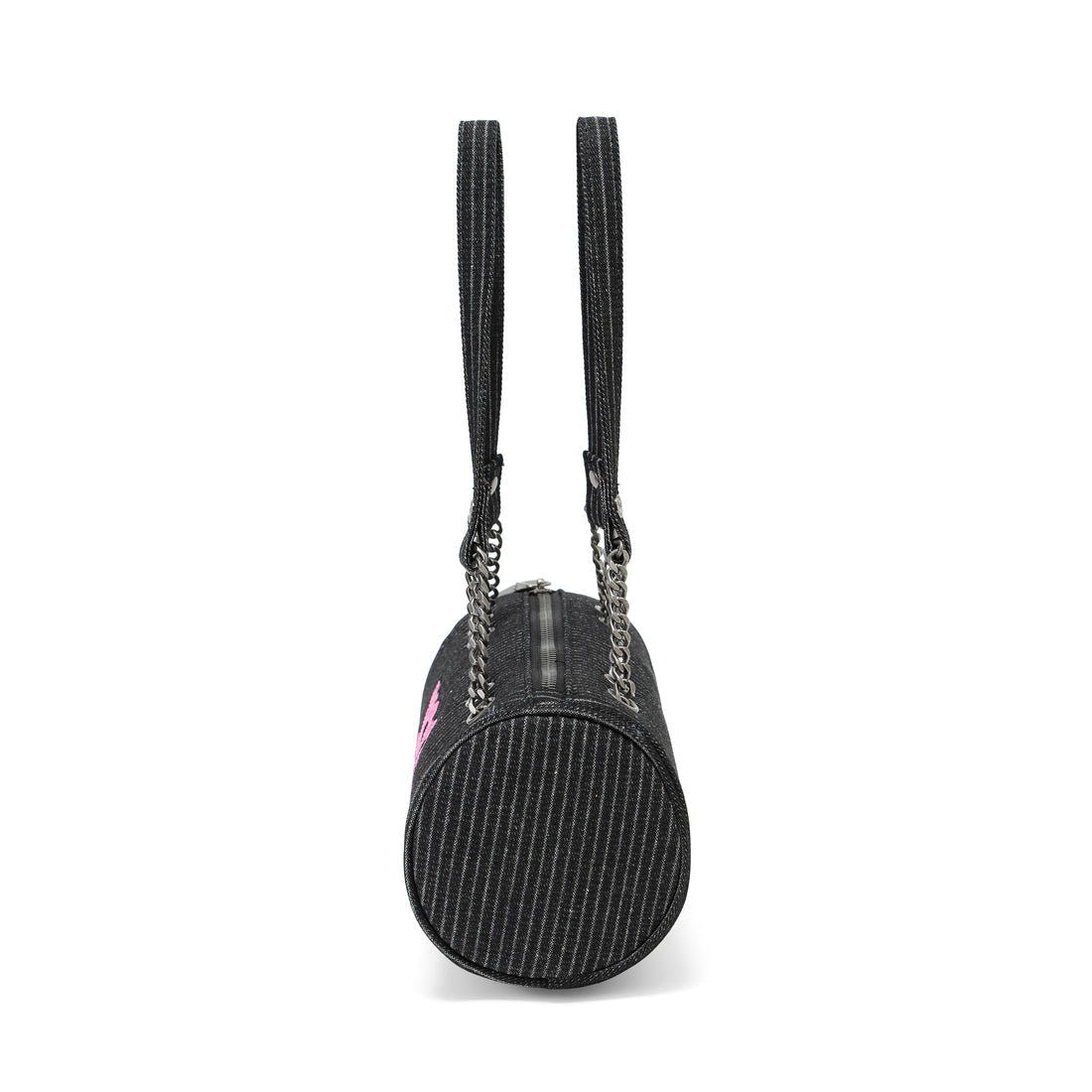 Barrel Bag - Long Barrel Black Pink — image 4