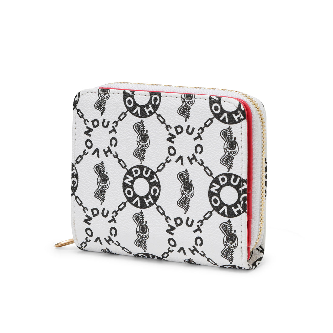 Monogram Zip-Up Wallet - Cream — image 5