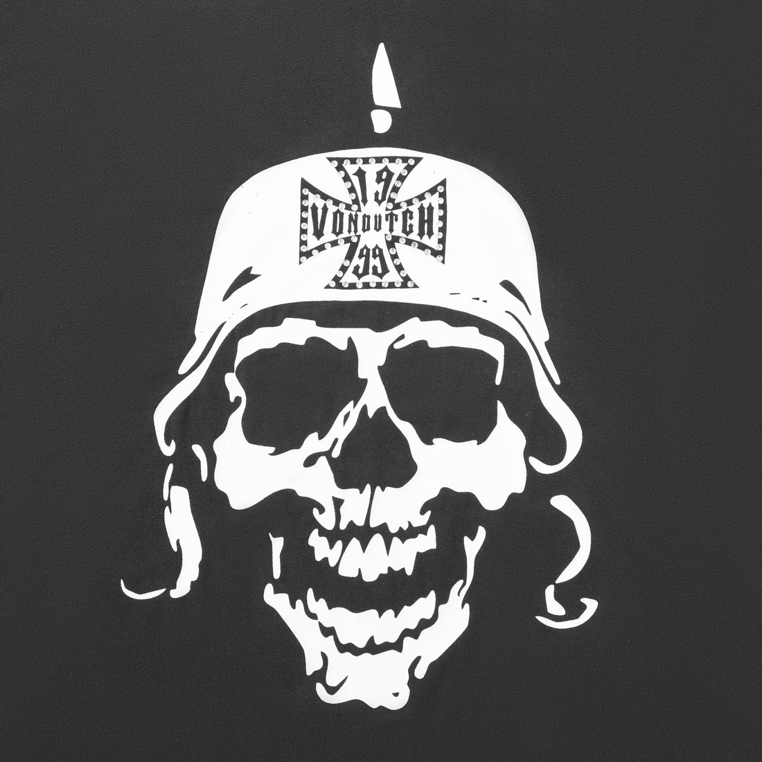 Hell Riders Rhinestone Tee - Black