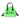 Lime Green Furry Bowling Bag