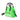 Von Dutch Lime Green Furry Bowling Bag