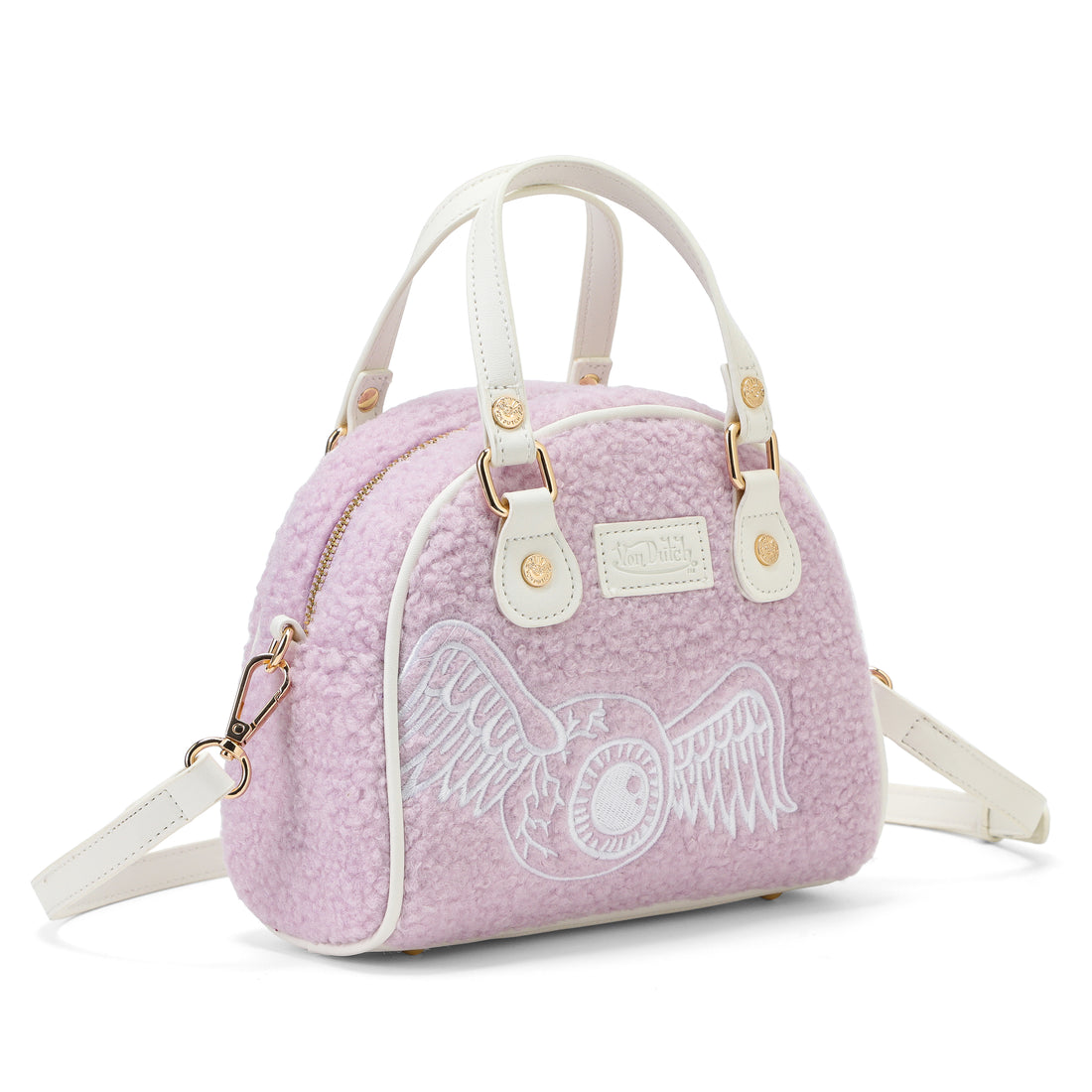 Lilac Sherpa Bowling Bag — image 5