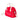 Von Dutch Red Furry Bowling Bag