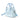 Von Dutch Light Blue Furry Bowling Bag
