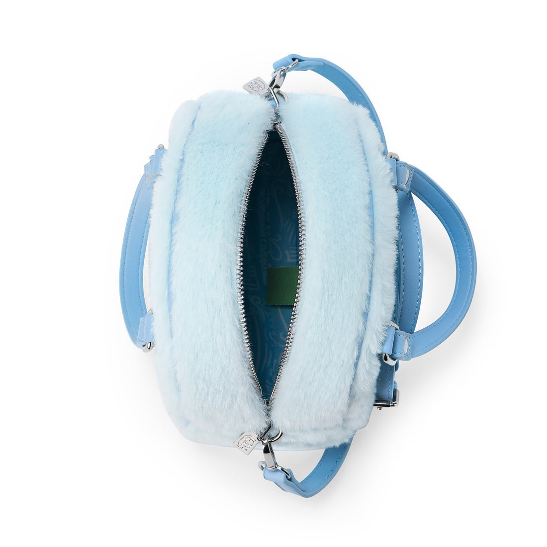 Baby Blue Furry Bowling Bag — image 6