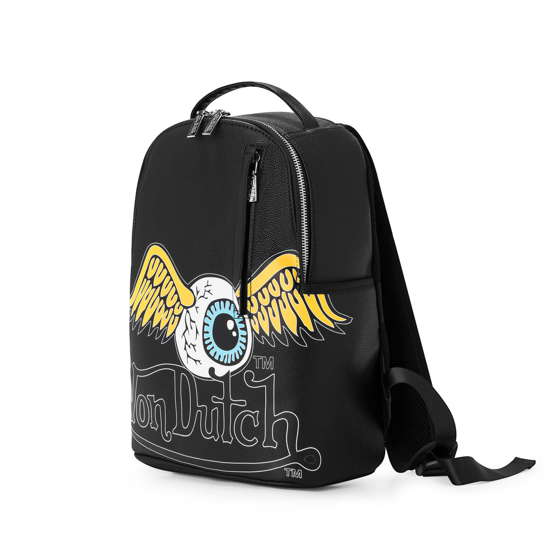 Small Sized Black Flying Eye Backpack