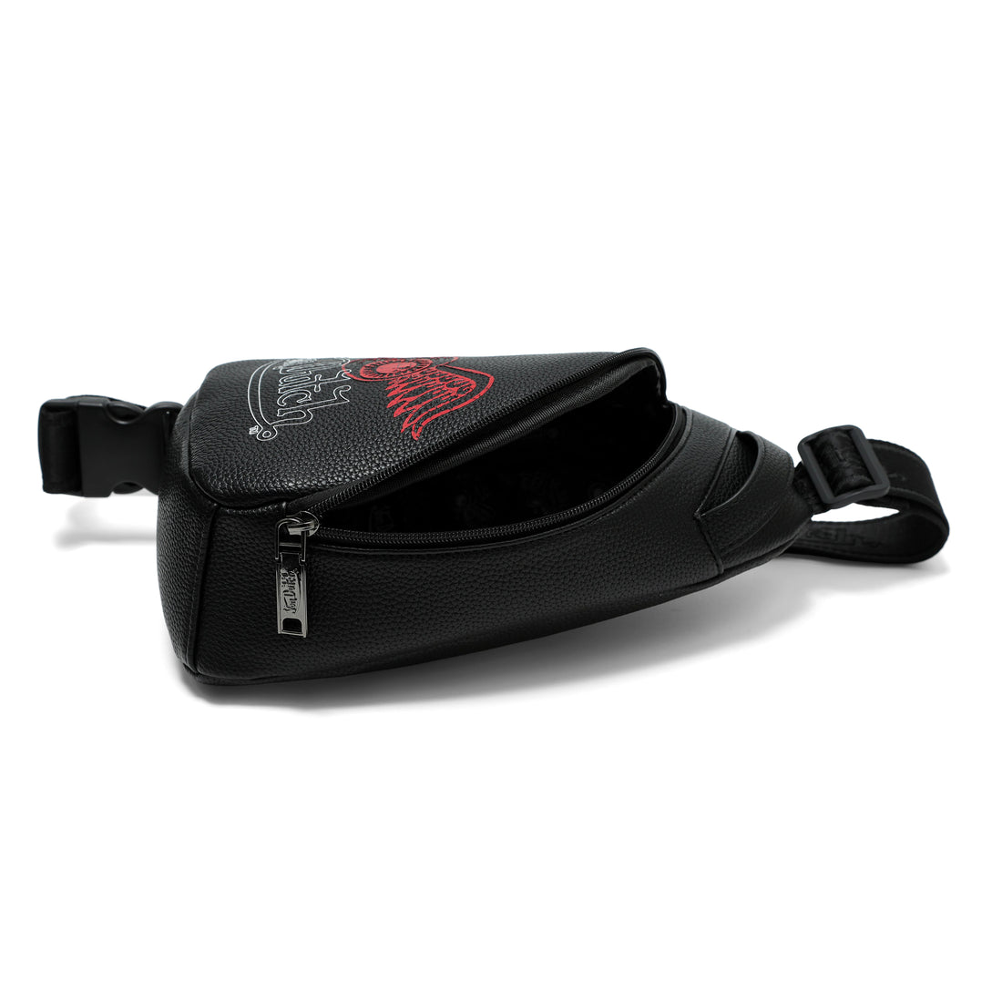 Men's Flying Eye Sling Bag - Black and Red — image 8