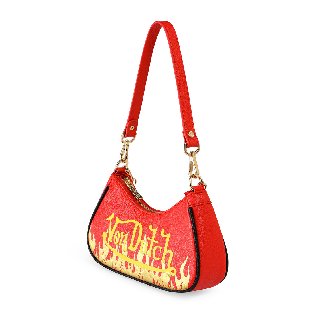 Red Flames Shoulder Bag — image 4