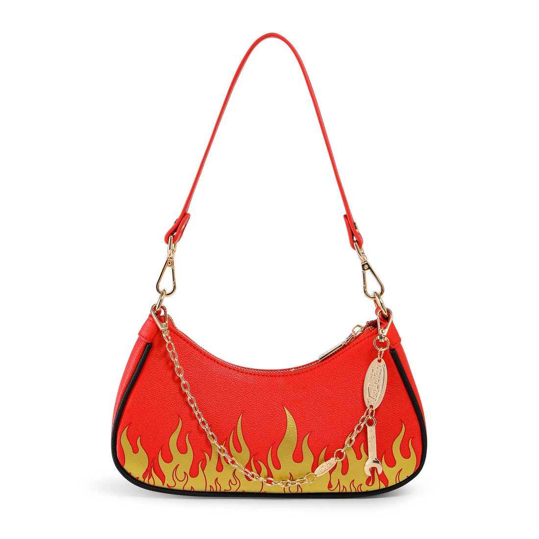 Red Flames Shoulder Bag — image 3