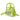 Von Dutch Lime Green Cow Print Bowling Bag