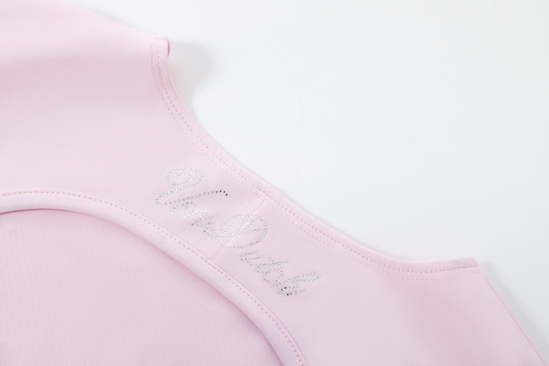 Women's Sleeveless One Piece - Pink — image 12