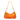 Orange and Green Rhinestone Shoulder Bag