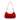 Red and Black Rhinestone Shoulder Bag