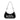 Black and White Rhinestone Shoulder Bag