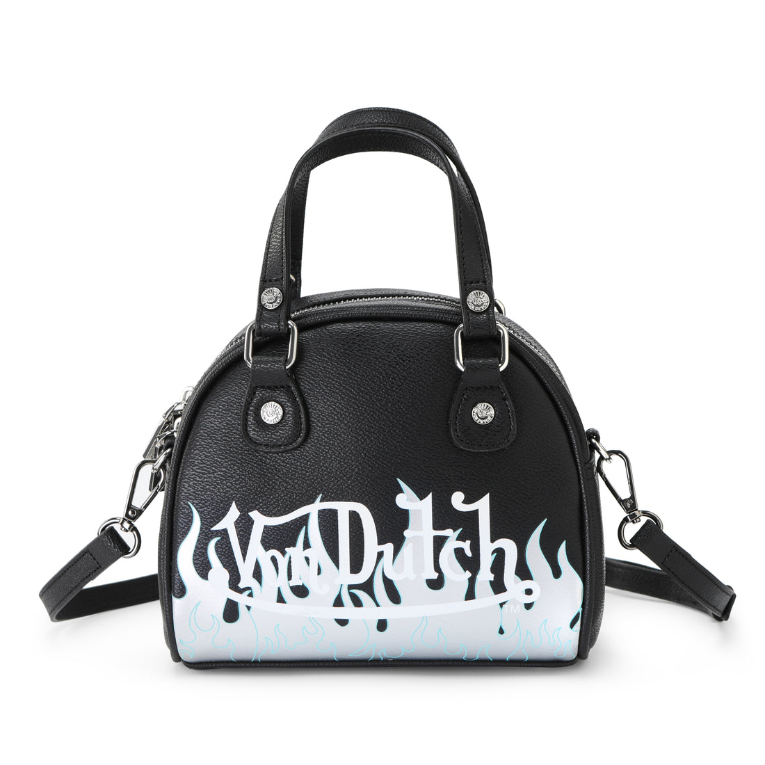 City of Angels Silver Blue Bowling Bag