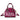 Von Dutch Hot‑Pink Cheetah Bowling Bag