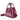 Von Dutch Hot‑Pink Cheetah Bowling Bag