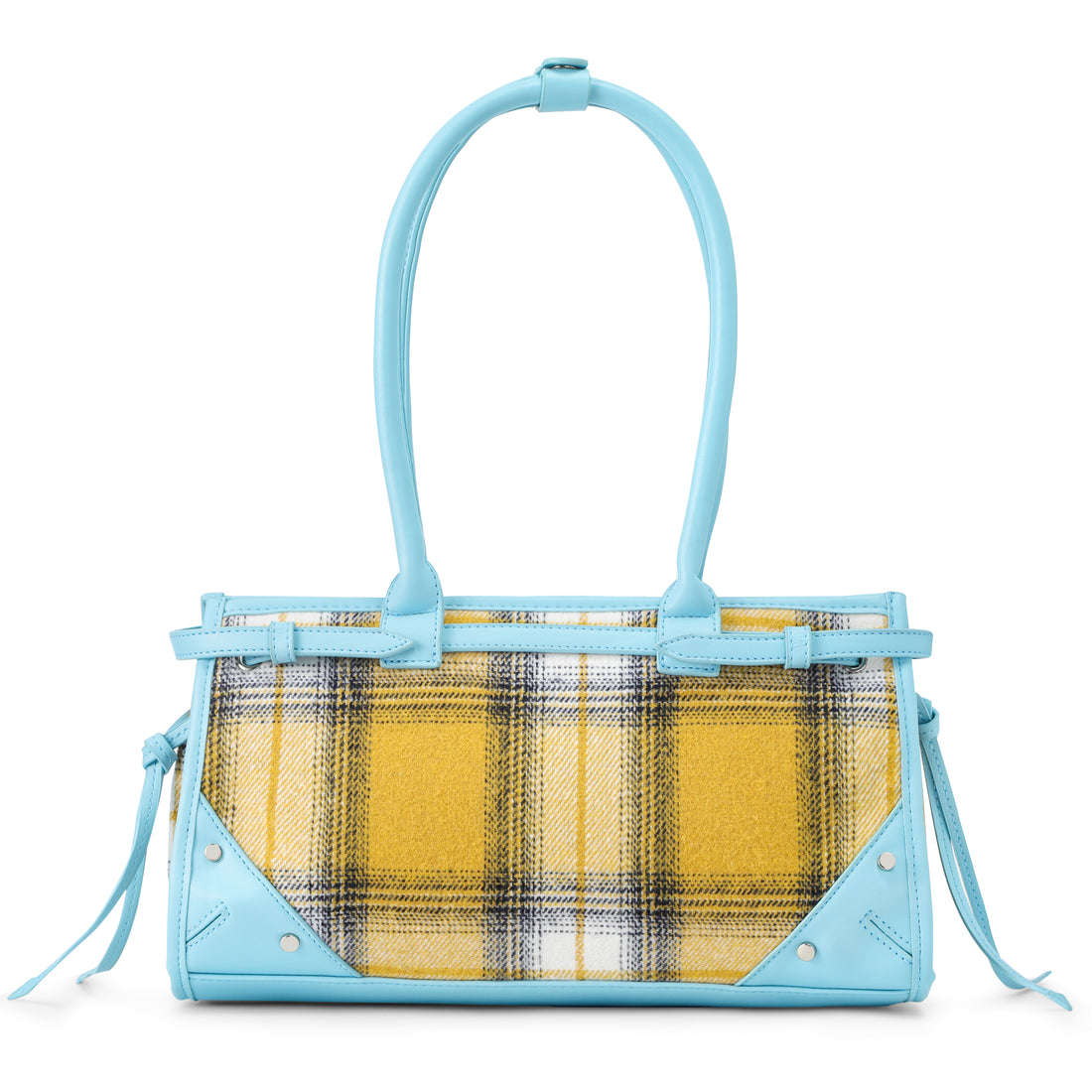 Lane Shoulder Bag-Plaid