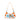 Orange Cow Print Shoulder Bag