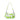 Lime Cow Print Shoulder Bag