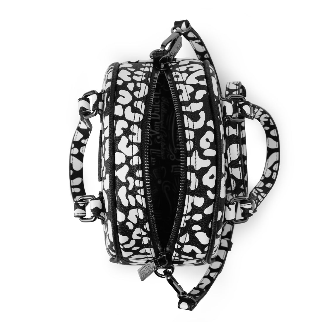 White Cheetah Bowling Bag